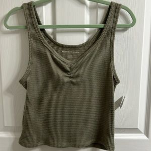 NWT American Eagle Army Green Tank Top Size L